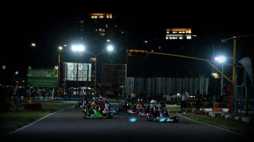Apasionante y nocturna séptima fecha del Campeonato Santiagueño de Karting