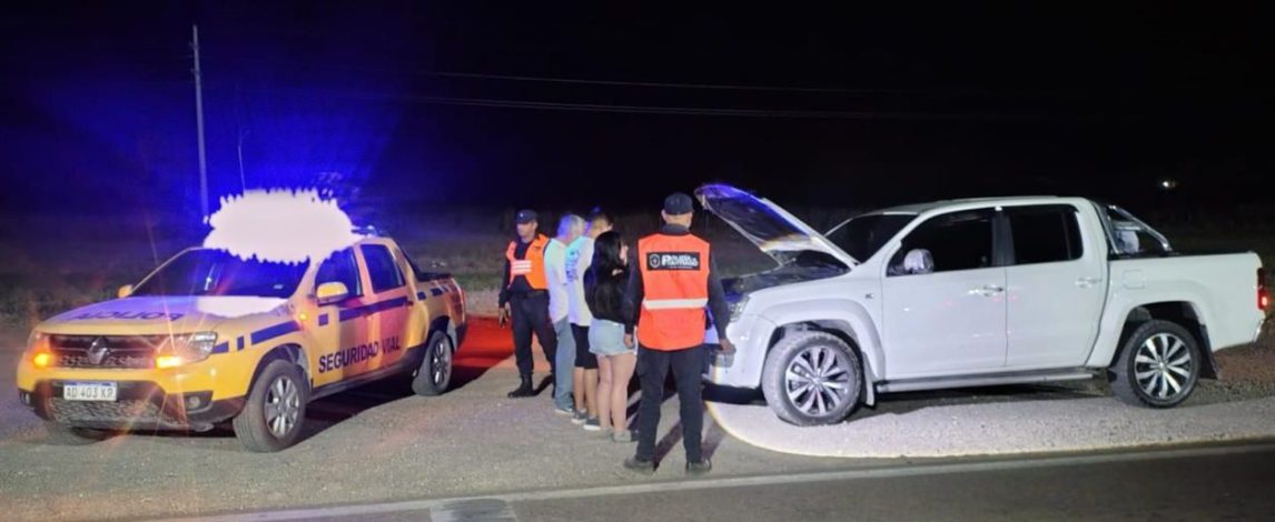 Secuestran una 4×4 en un control policial al descubrir que era robada