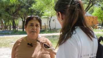 Ana María Pereyra: “Es hermoso que llegue a Bandera Bajada algo así”