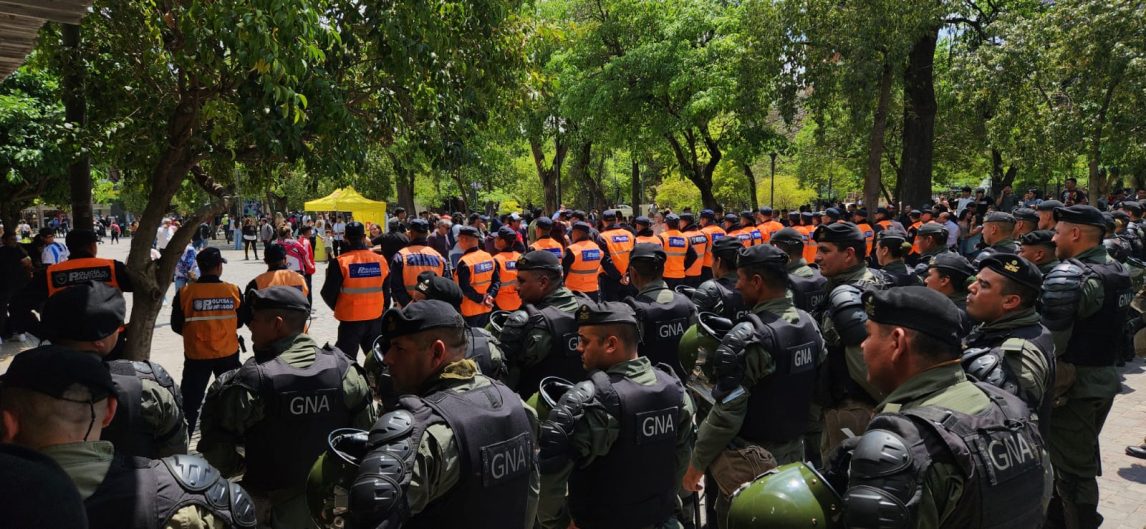 La Policía de Santiago del Estero agradeció la colaboración ciudadana tras el operativo por la visita de Javier Milei