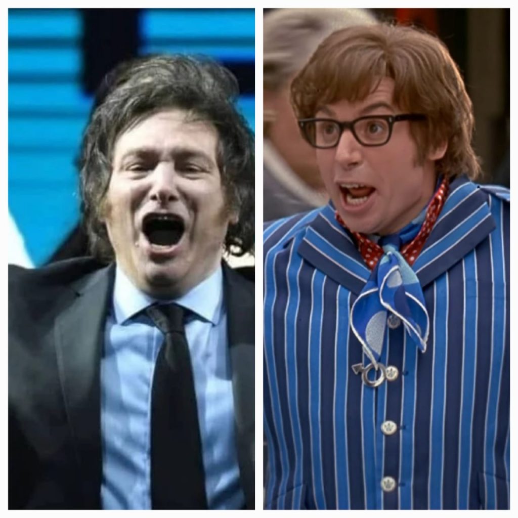 En Saturday Night Live compararon a Milei con Austin Powers: “Funcionarios de Trump huirán a Argentina”