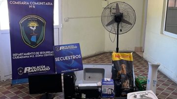 Cayó uno de los boqueteros que robó en una distribuidora del barrio Libertad