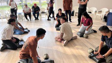 El Parque del Encuentro fue sede de una capacitación integral en seguridad y prevención