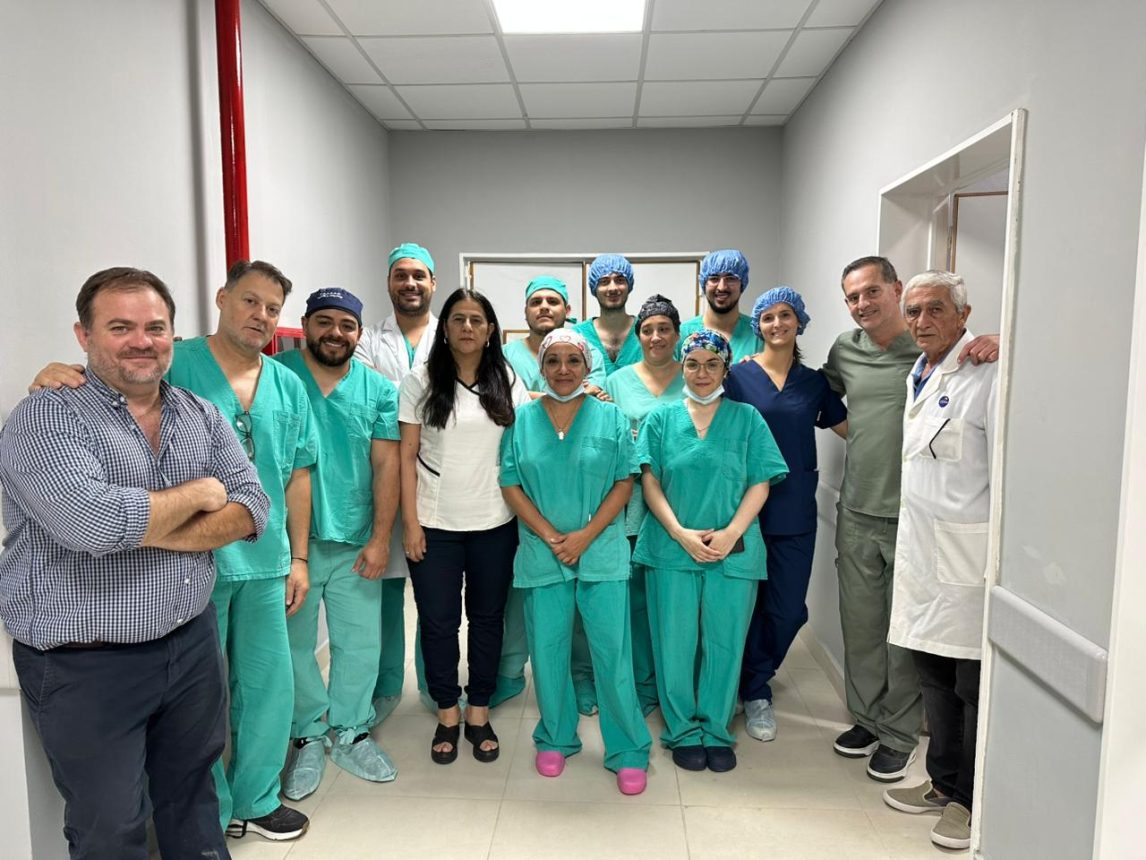 Se realizaron las primeras cirugias en el Nuevo Hospital de Pinto