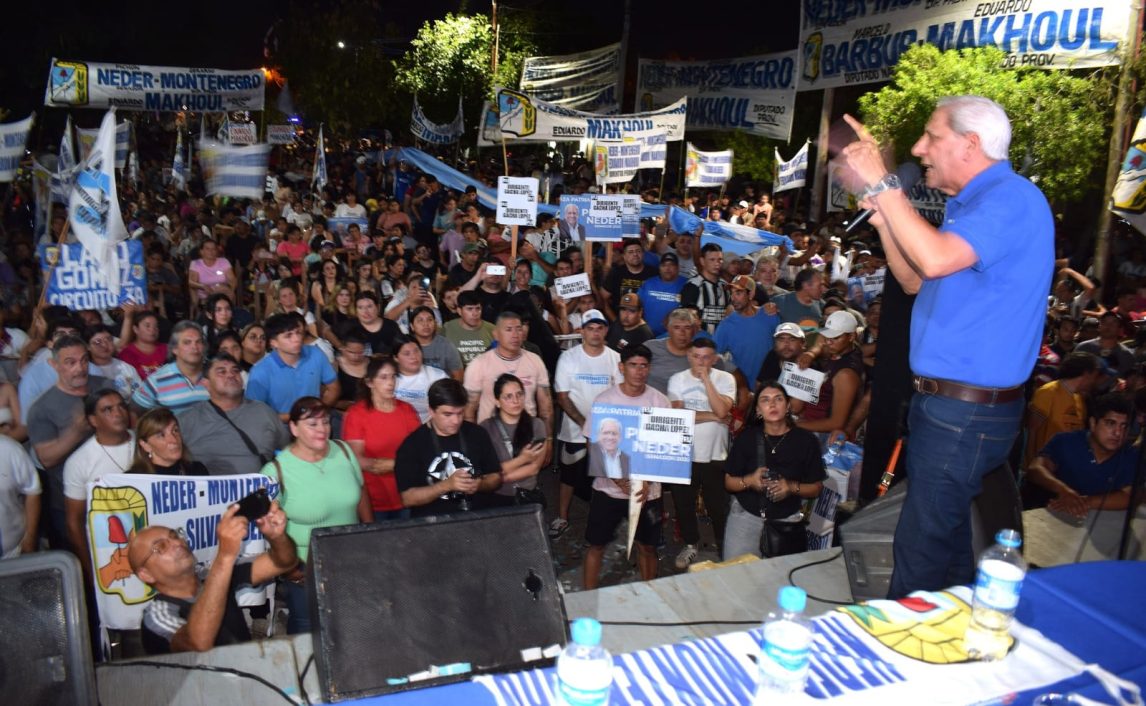 Neder: “El peronismo es lo único que puede frenar esta crueldad del gobierno nacional”
