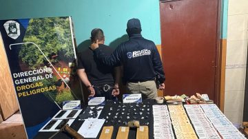 Narcomenudeo en Añatuya: secuestran más de dos kilos de marihuana y casi 2 millones de pesos