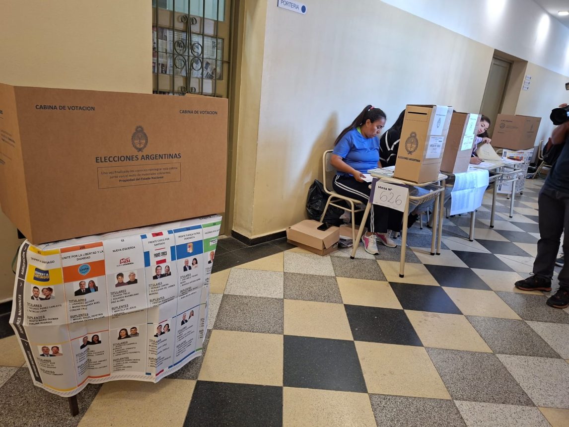 Cerraron los comicios con una importante participación de los santiagueños en las urnas