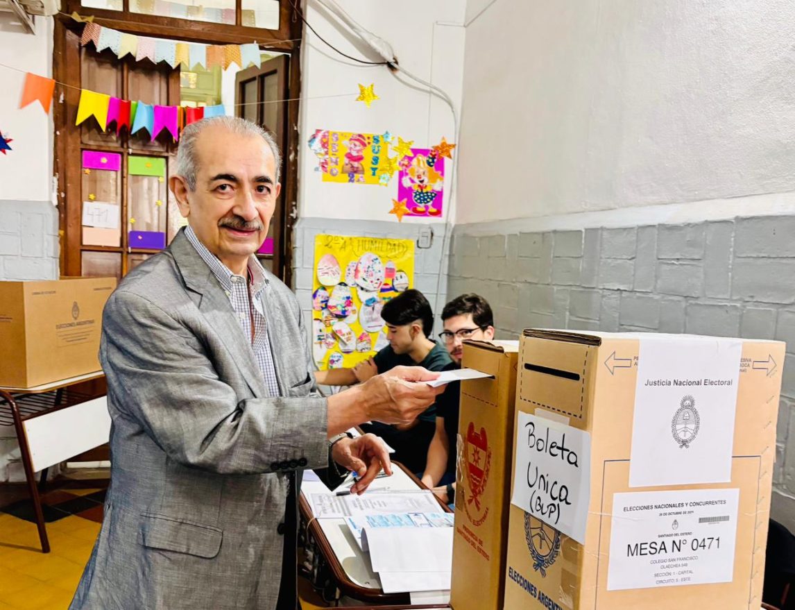 Daives: “Votemos con esperanza pensando en futuro que queremos los santiagueños”