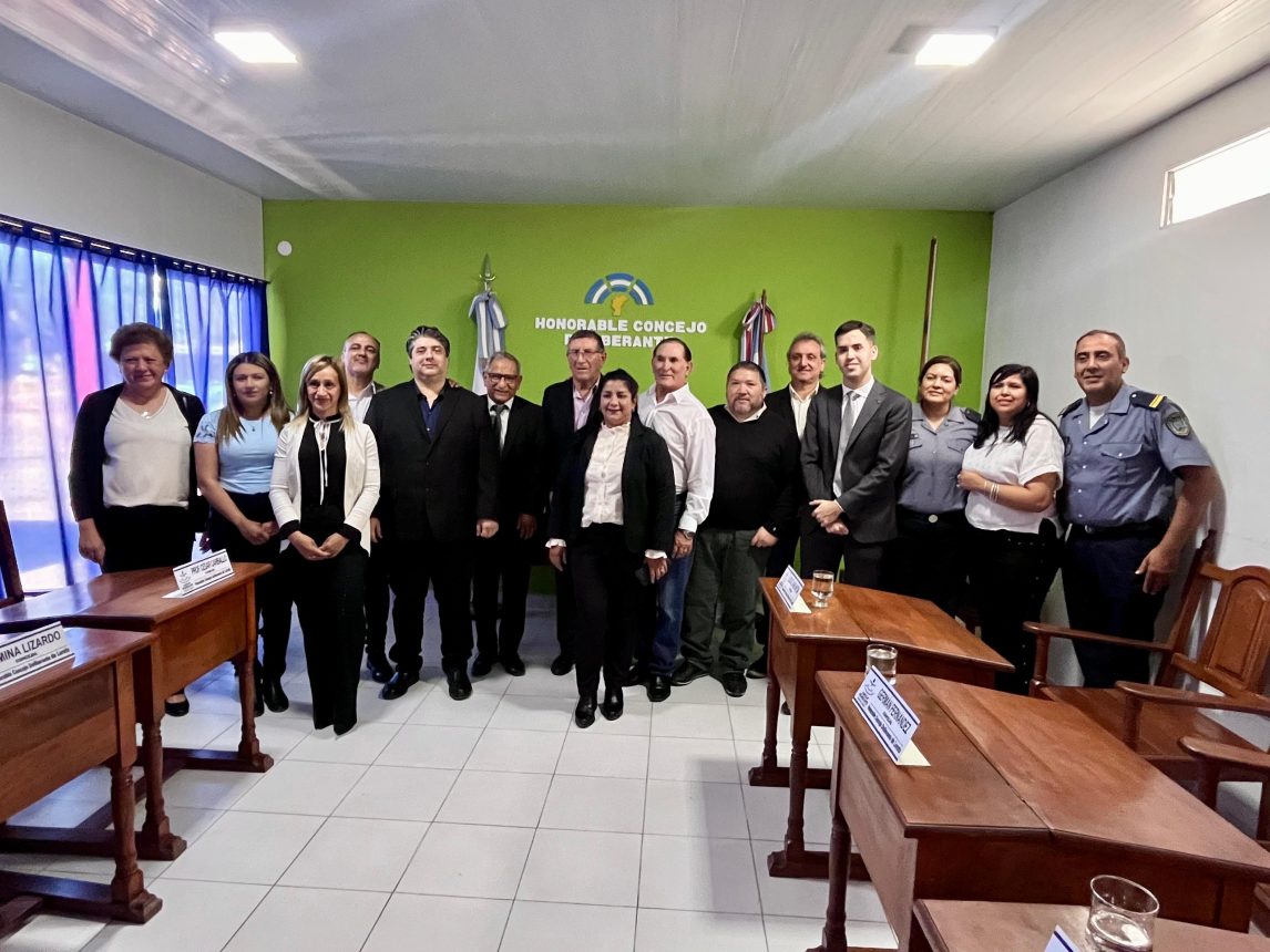 Con la presencia del intendente González, asumieron las nuevas autoridades en el Concejo Deliberante de Loreto