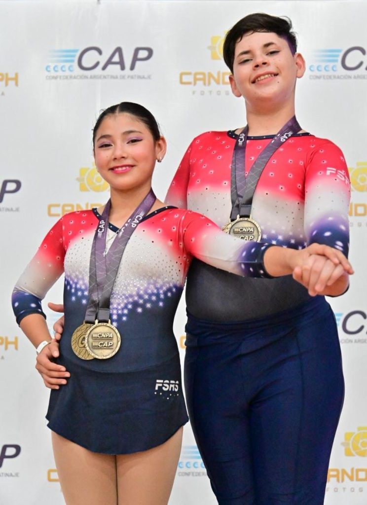 Histórico triunfo santiagueño en la Copa González Molina de Patinaje Artístico