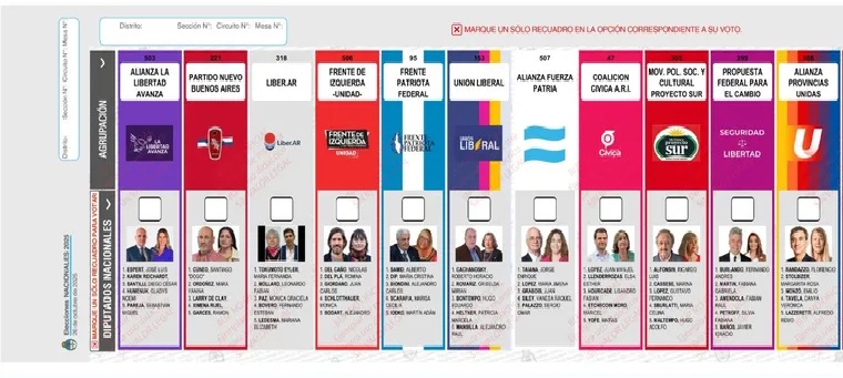 La Libertad Avanza no podrá reimprimir las boletas en las que aparece Espert