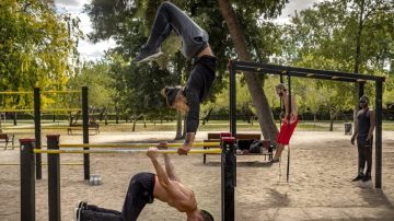 Se viene el gran torneo de Calistenia en el Parque Aguirre: inscripciones gratuitas
