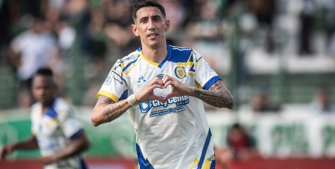 Di María le dio el triunfo a Central frente a Sarmiento en el Eva Perón