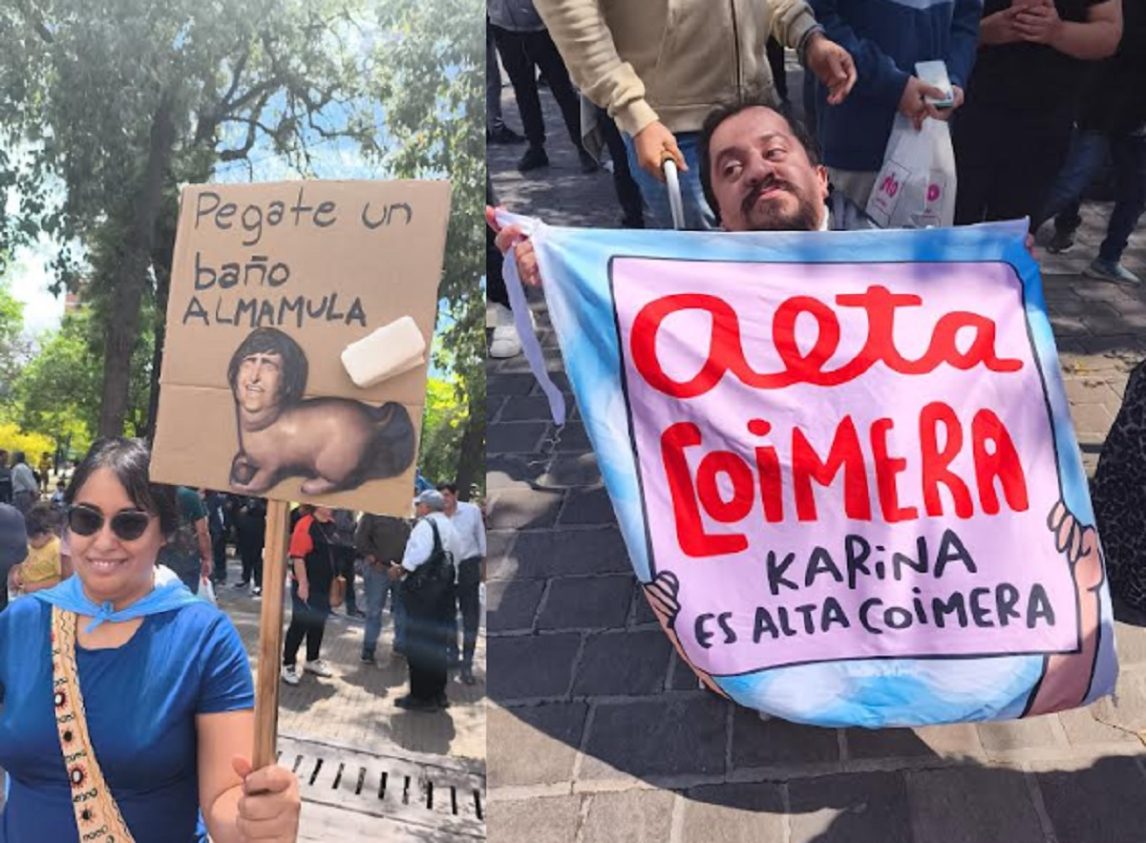 Milei visitó Santiago del Estero y hubo manifestaciones en su contra por los recortes en discapacidad