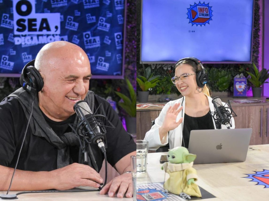 Luana y Fernando Donaires en “Osea, Digamos”: política cotidiana y recuerdos de Maradona