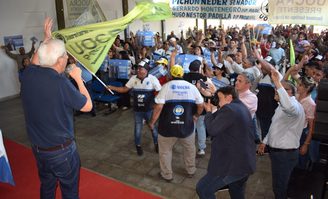 Contundente apoyo de la UOCRA a Fuerza Patria Peronista
