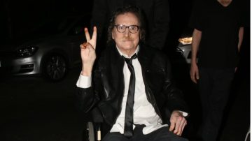 Charly García celebró sus 74 años rodeado de amigos y una multitud de fans