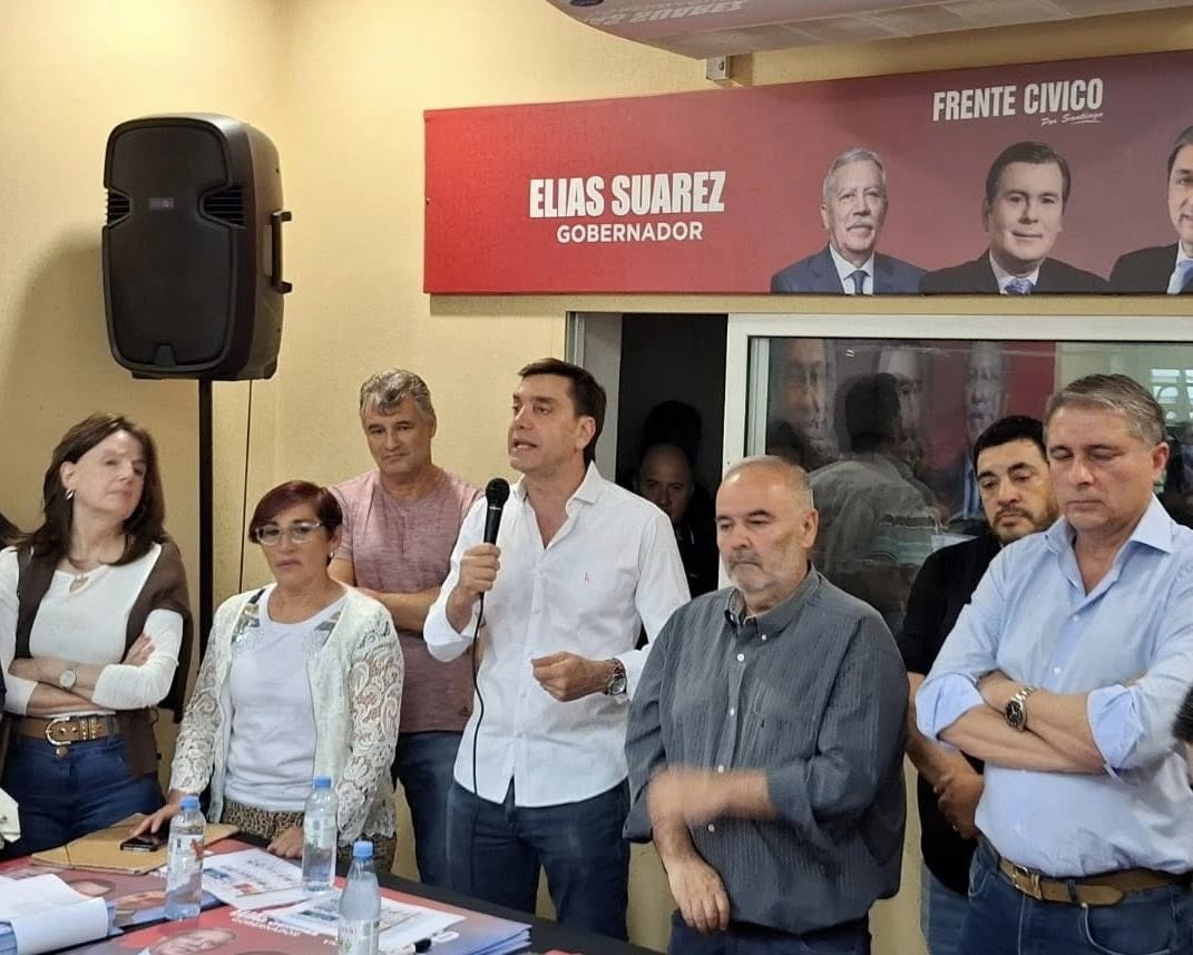 Jorge Mukdise participó de un plenario del Frente Cívico en La Banda