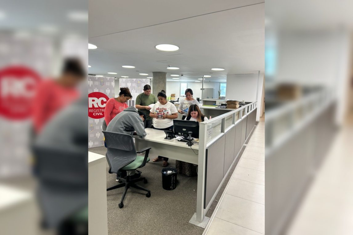 Incesante concurrencia de santiagueños al Registro Civil para retirar su DNI
