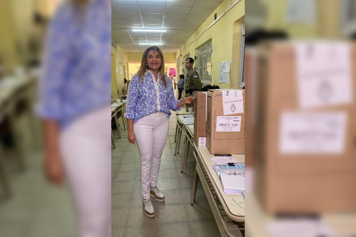 Verónica Larcher: “Agradezco el cariño del pueblo santiagueño durante esta hermosa campaña”