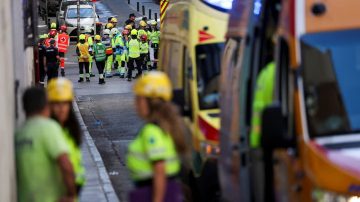 Tragedia en el centro de Madrid: buscan a cuatro personas atrapadas tras el derrumbe de un edificio