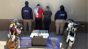 Capturan a una pareja por estafa: habían vendido una moto Benelli robada