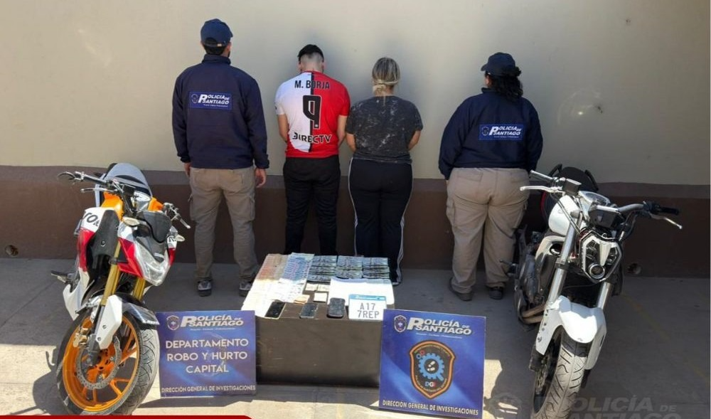 Capturan a una pareja por estafa: habían vendido una moto Benelli robada