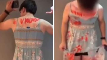 Repudio total: estudiantes cordobeses se disfrazaron de “mujer violada” en su viaje de egresados