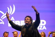 Milei celebró el triunfo nacional de La Libertad Avanza: “Hoy comienza la construcción de la Argentina grande”