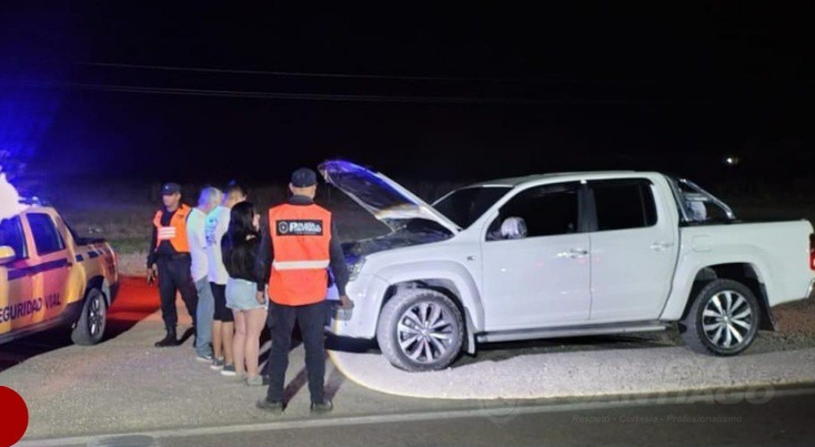 Interceptan una camioneta VW Amarok que fue robada en Buenos Aires