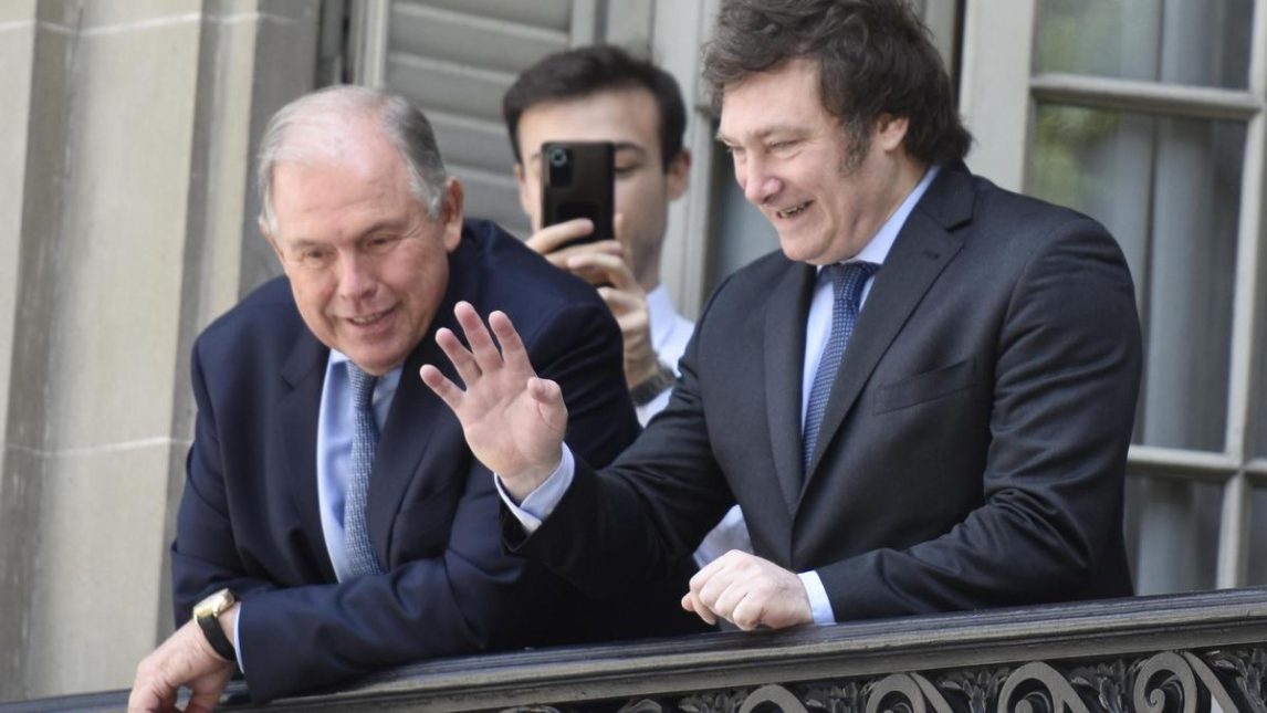 Gerardo Werthein presentó su renuncia como canciller ante Javier Milei