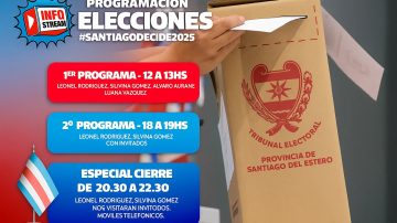 Elecciones 2025: viví la jornada decisiva junto a Info del Estero e Info Stream