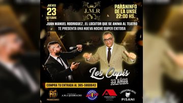Una gran noche teatral con Juan Manuel Rodríguez y Los Capis en el Paraninfo de la UNSE
