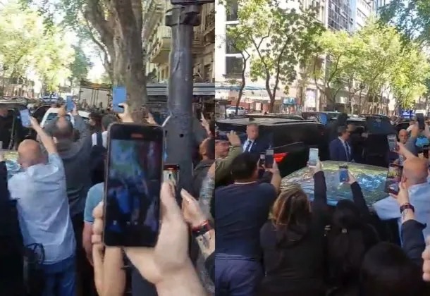 “Hijos de p…”: La ira de la gente explotó contra Javier y Karina Milei en pleno centro porteño