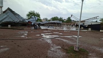 Fuerte temporal en distintas ciudades de la provincia
