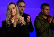 Rodeada de custodios, Karina Milei votó y pidió una jornada tranquila