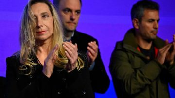 Rodeada de custodios, Karina Milei votó y pidió una jornada tranquila