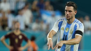 Argentina venció 1 a 0 a Venezuela en un amistoso en Miami