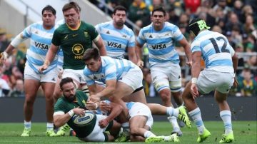 Los Pumas perdieron 29-27 ante Sudáfrica en Twickenham por el Rugby Championship