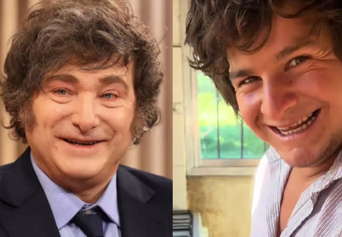Apareció el doble de Javier Milei y es furor en TikTok