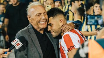 Tremendo homenaje: “Nacho”, el hijo de Miguel Ángel Russo, convirtió un gol ante Newell’s