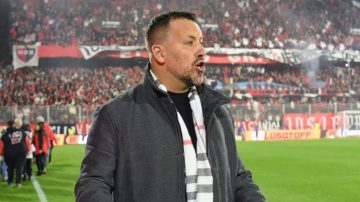 Newell’s despidió a Cristian Fabbiani tras la derrota con Argentinos Juniors