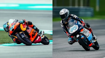 Jornada complicada en Moto3: los argentinos Perrone y Morelli cerraron el top 15