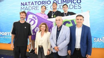 Premiaron a ganadores del Campeonato Argentino Máster de Natación