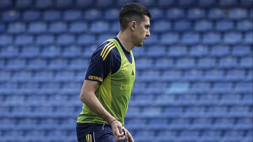 Golpe para Boca: Battaglia se desgarró y se pierde el Superclásico ante River