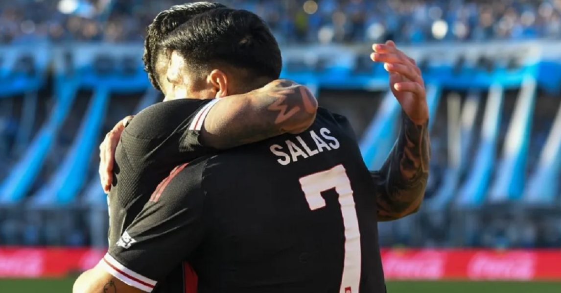 En vivo: Maxi Salas cumple la ley del ex y River le gana a Racing 1 a 0