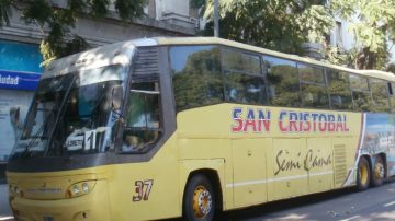 Pasajeros vivieron minutos de terror cuando se descompensó el chofer del colectivo