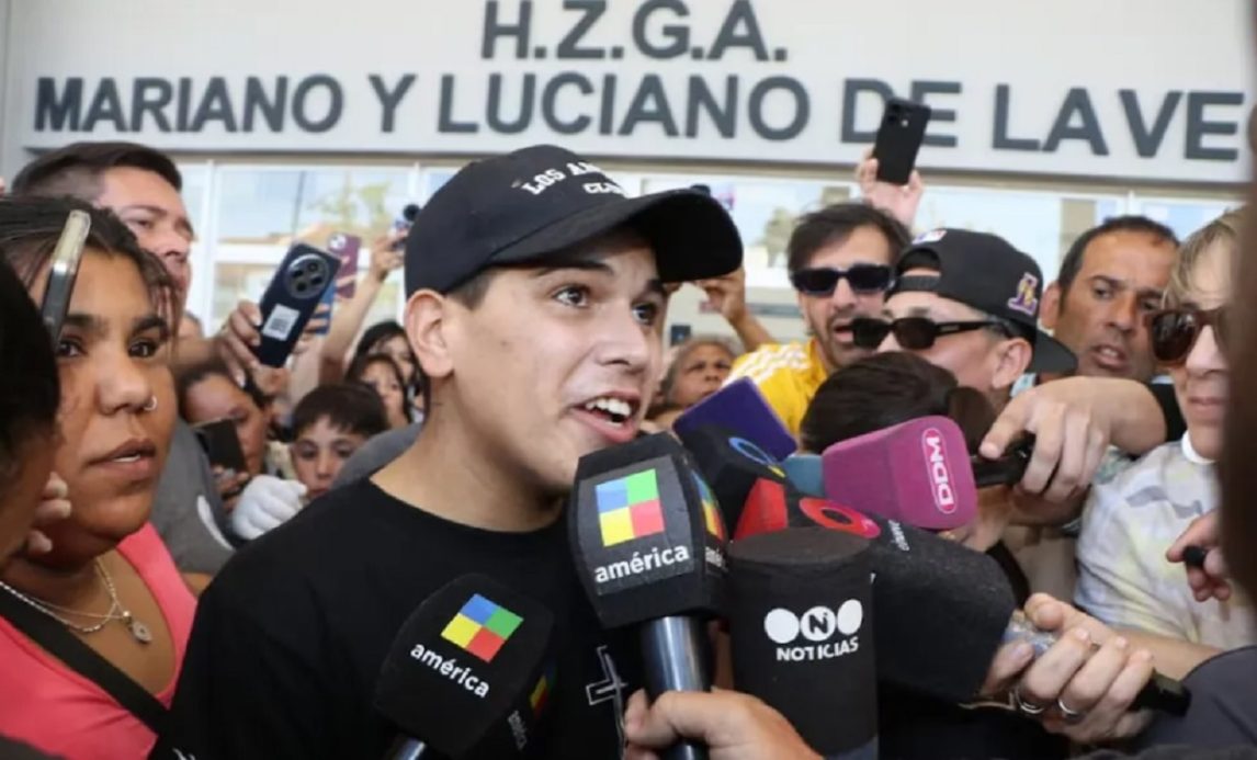Thiago Medina recibió el alta y habló con la prensa: “Basta de moto”