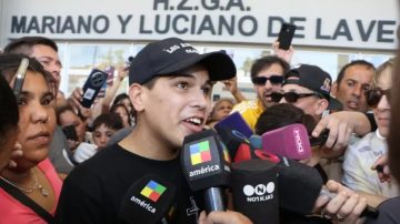 Thiago Medina recibió el alta y habló con la prensa: “Basta de moto”