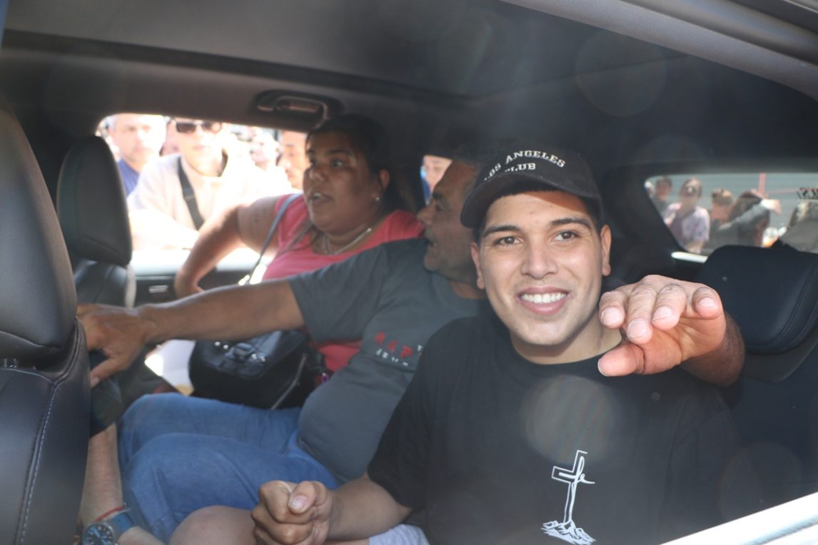 Daniela Celis compartió un video de Thiago Medina y el reencuentro más esperado